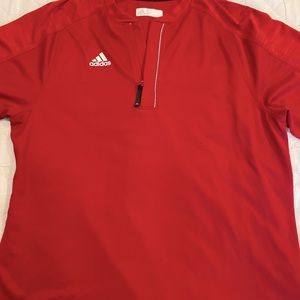 Adidas climalite qtr zip pullover